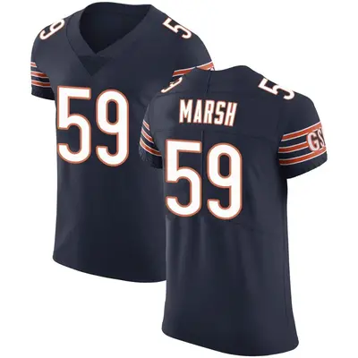 Men's Elite Cassius Marsh Chicago Bears Navy Team Color Vapor Untouchable Jersey