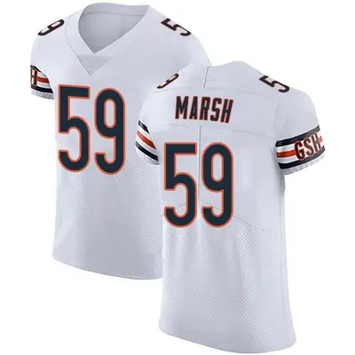 Men's Elite Cassius Marsh Chicago Bears White Vapor Untouchable Jersey