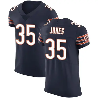 Men's Elite Jaylon Jones Chicago Bears Navy Team Color Vapor Untouchable Jersey
