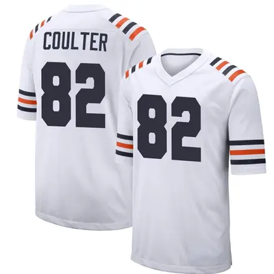 Men's Game Isaiah Coulter Chicago Bears White Alternate Classic Jersey