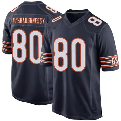 Men's Game James O'Shaughnessy Chicago Bears Navy Team Color Jersey