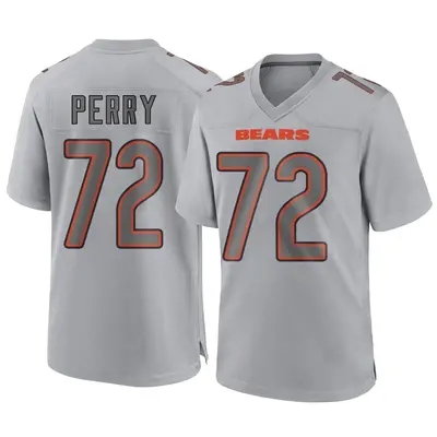 Men's Game William Perry Chicago Bears Gray Atmosphere Fashion Jersey
