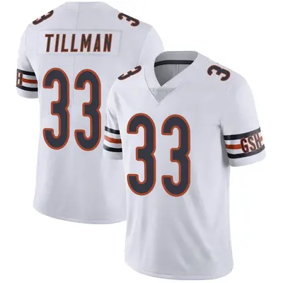 Men's Limited Charles Tillman Chicago Bears White Vapor Untouchable Jersey