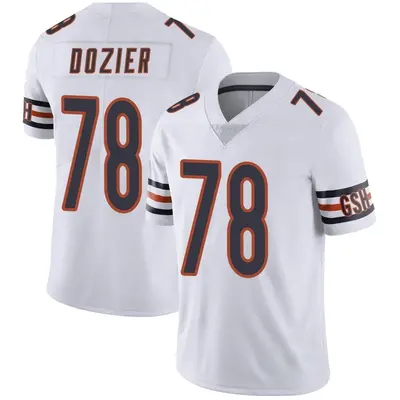 Men's Limited Dakota Dozier Chicago Bears White Vapor Untouchable Jersey