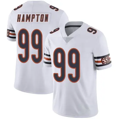 Men's Limited Dan Hampton Chicago Bears White Vapor Untouchable Jersey