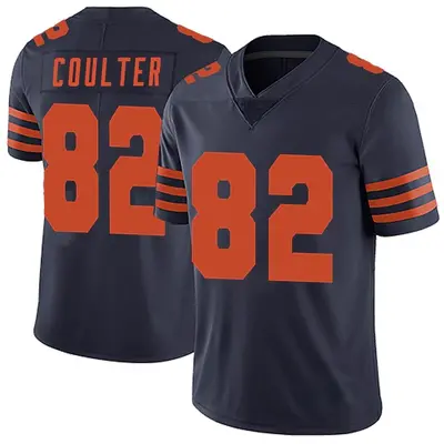 Men's Limited Isaiah Coulter Chicago Bears Navy Blue Alternate Vapor Untouchable Jersey