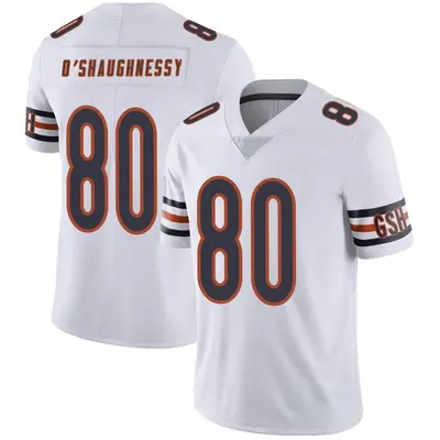 Men's Limited James O'Shaughnessy Chicago Bears White Vapor Untouchable Jersey