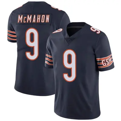 Men's Limited Jim McMahon Chicago Bears Navy Team Color Vapor Untouchable Jersey