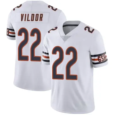 Men's Limited Kindle Vildor Chicago Bears White Vapor Untouchable Jersey