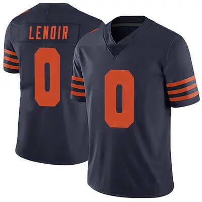 Men's Limited Landon Lenoir Chicago Bears Navy Blue Alternate Vapor Untouchable Jersey