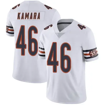 Men's Limited Sam Kamara Chicago Bears White Vapor Untouchable Jersey