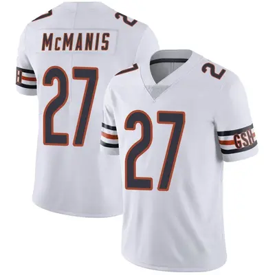 Men's Limited Sherrick McManis Chicago Bears White Vapor Untouchable Jersey