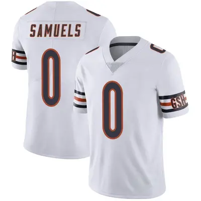 Men's Limited Stanford Samuels Chicago Bears White Vapor Untouchable Jersey