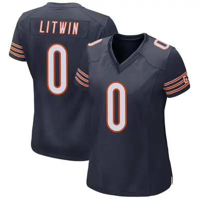 Women's Game Henry Litwin Chicago Bears Navy Team Color Jersey