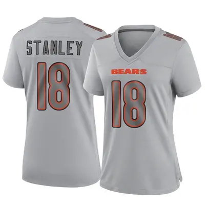 Women's Game Jayson Stanley Chicago Bears Gray Atmosphere Fashion Jersey
