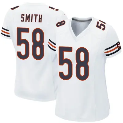 Women's Game Roquan Smith Chicago Bears White Jersey