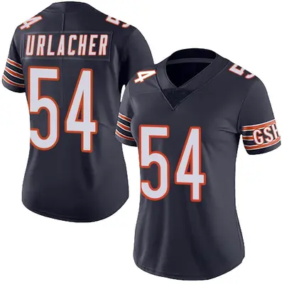 Women's Limited Brian Urlacher Chicago Bears Navy Team Color Vapor Untouchable Jersey