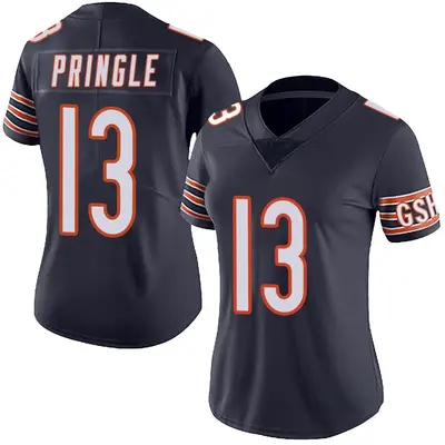 Women's Limited Byron Pringle Chicago Bears Navy Team Color Vapor Untouchable Jersey