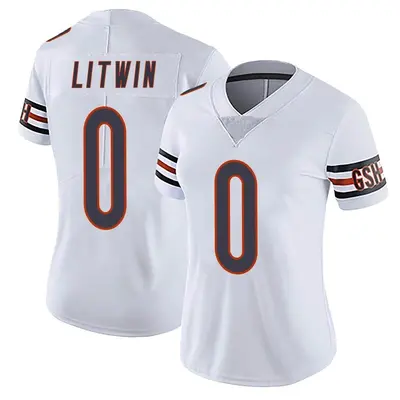 Women's Limited Henry Litwin Chicago Bears White Vapor Untouchable Jersey