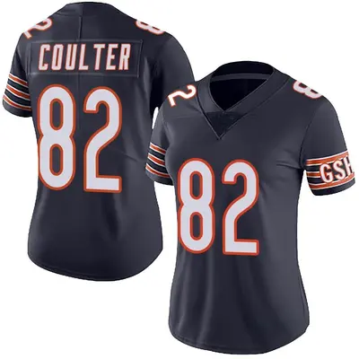 Women's Limited Isaiah Coulter Chicago Bears Navy Team Color Vapor Untouchable Jersey