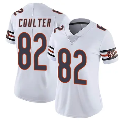 Women's Limited Isaiah Coulter Chicago Bears White Vapor Untouchable Jersey