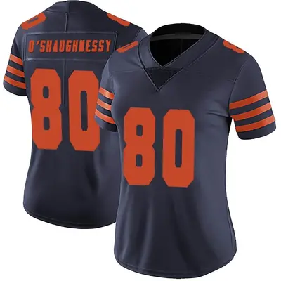 Women's Limited James O'Shaughnessy Chicago Bears Navy Blue Alternate Vapor Untouchable Jersey