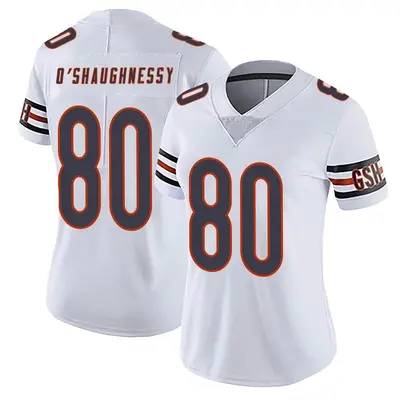 Women's Limited James O'Shaughnessy Chicago Bears White Vapor Untouchable Jersey