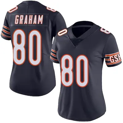 Women's Limited Jimmy Graham Chicago Bears Navy Team Color Vapor Untouchable Jersey
