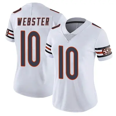 Women's Limited Nsimba Webster Chicago Bears White Vapor Untouchable Jersey
