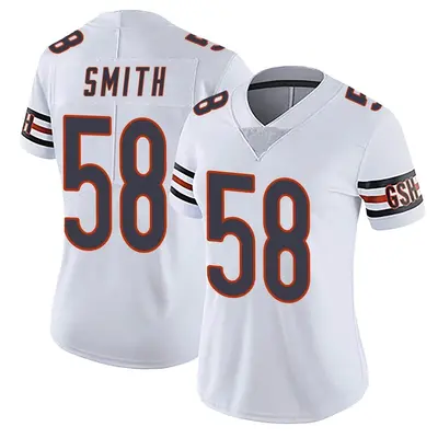 Women's Limited Roquan Smith Chicago Bears White Vapor Untouchable Jersey