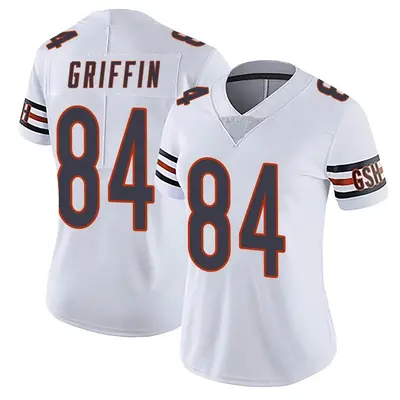 Women's Limited Ryan Griffin Chicago Bears White Vapor Untouchable Jersey