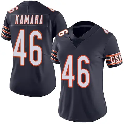 Women's Limited Sam Kamara Chicago Bears Navy Team Color Vapor Untouchable Jersey