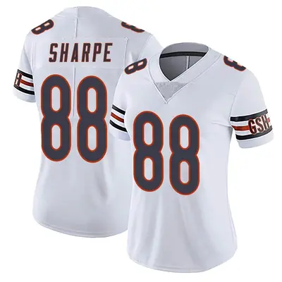 Women's Limited Tajae Sharpe Chicago Bears White Vapor Untouchable Jersey