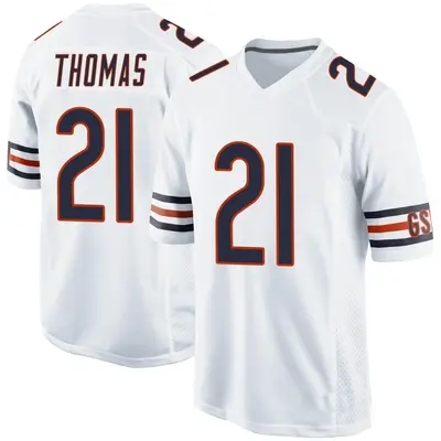 Youth Game A.J. Thomas Chicago Bears White Jersey