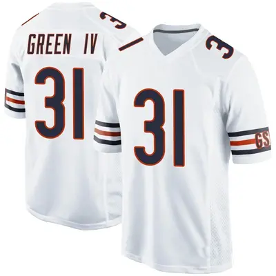 Youth Game Allie Green IV Chicago Bears White Jersey