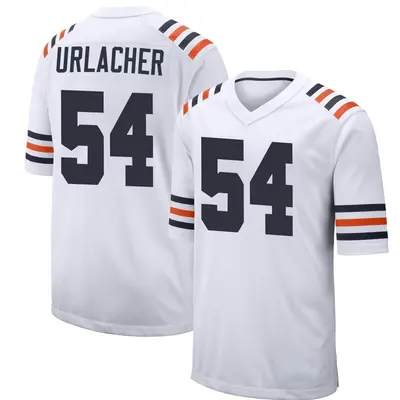 Youth Game Brian Urlacher Chicago Bears White Alternate Classic Jersey