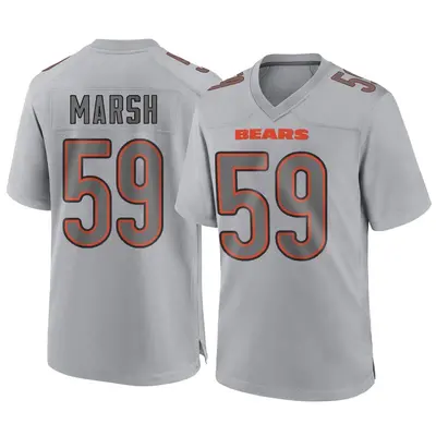 Youth Game Cassius Marsh Chicago Bears Gray Atmosphere Fashion Jersey