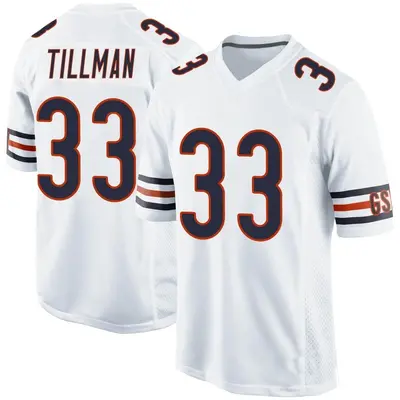 Youth Game Charles Tillman Chicago Bears White Jersey