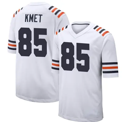 Youth Game Cole Kmet Chicago Bears White Alternate Classic Jersey