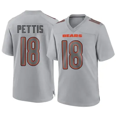 Youth Game Dante Pettis Chicago Bears Gray Atmosphere Fashion Jersey