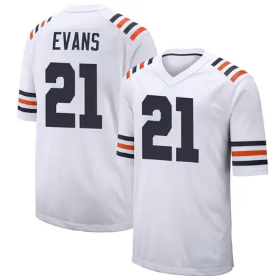 Youth Game Darrynton Evans Chicago Bears White Alternate Classic Jersey