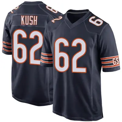 Youth Game Eric Kush Chicago Bears Navy Team Color Jersey