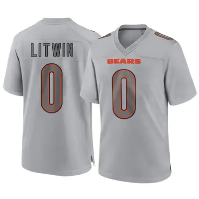 Youth Game Henry Litwin Chicago Bears Gray Atmosphere Fashion Jersey