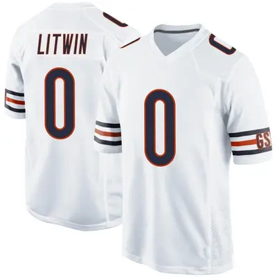 Youth Game Henry Litwin Chicago Bears White Jersey
