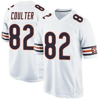 Youth Game Isaiah Coulter Chicago Bears White Jersey