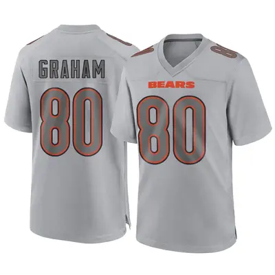 Youth Game Jimmy Graham Chicago Bears Gray Atmosphere Fashion Jersey