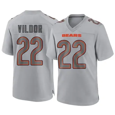 Youth Game Kindle Vildor Chicago Bears Gray Atmosphere Fashion Jersey