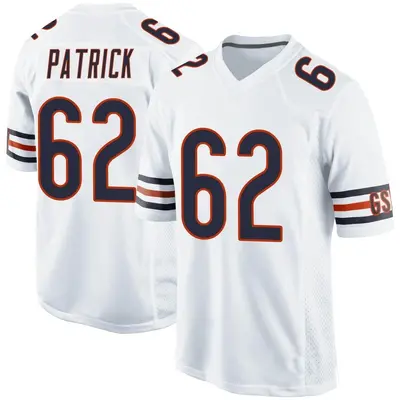 Youth Game Lucas Patrick Chicago Bears White Jersey