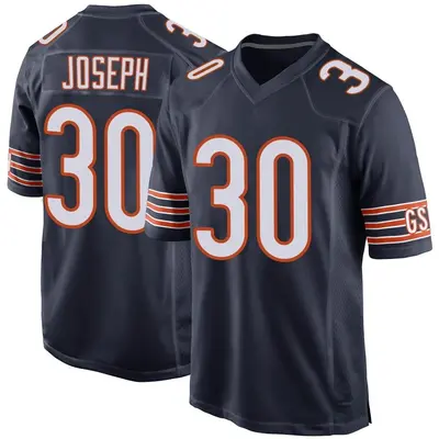 Youth Game Michael Joseph Chicago Bears Navy Team Color Jersey