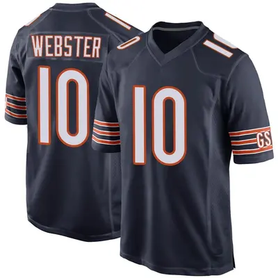 Youth Game Nsimba Webster Chicago Bears Navy Team Color Jersey